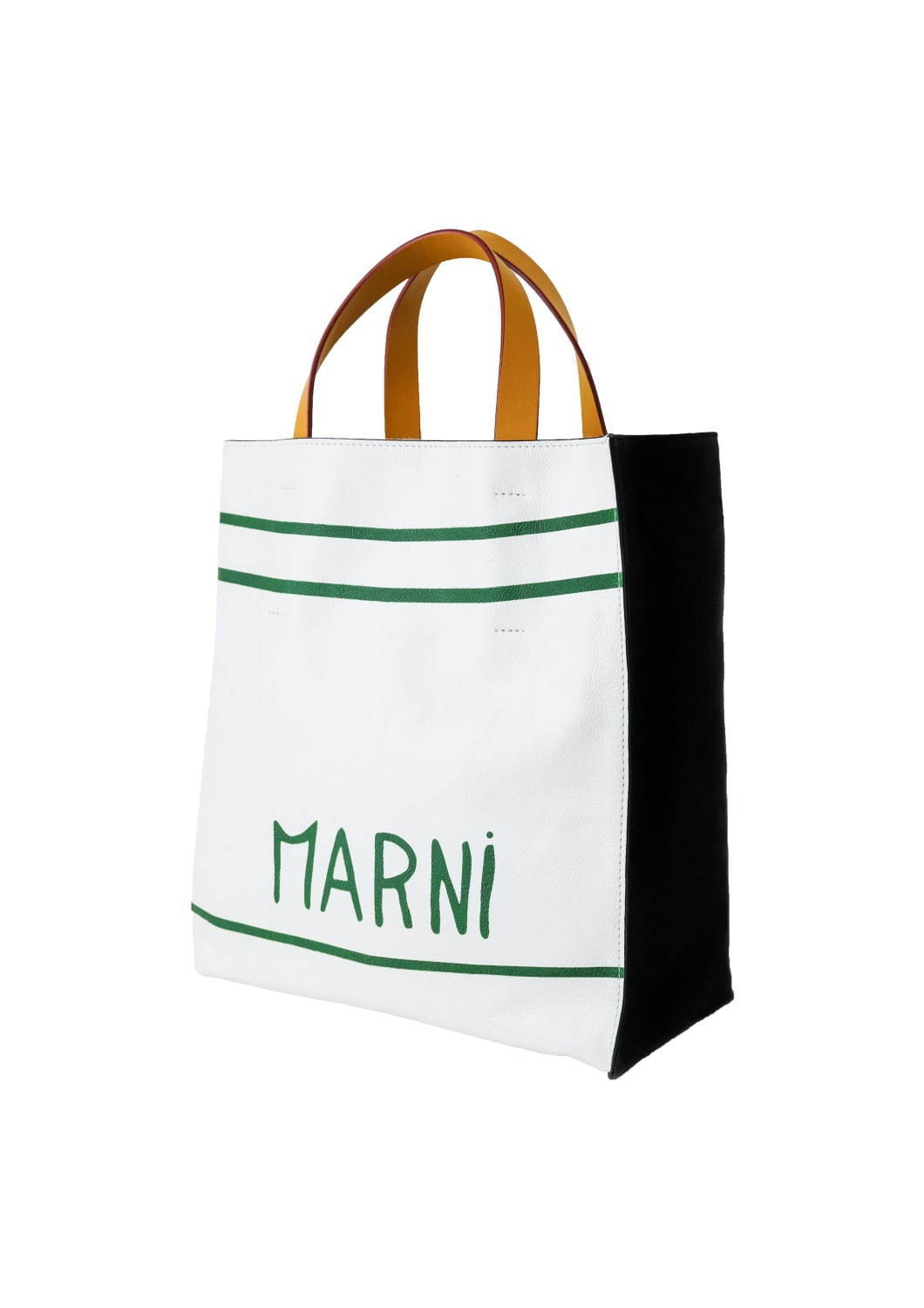 マルニから 手描き風ロゴ の2wayトートバッグ Museo メンズtシャツ ファッションプレス