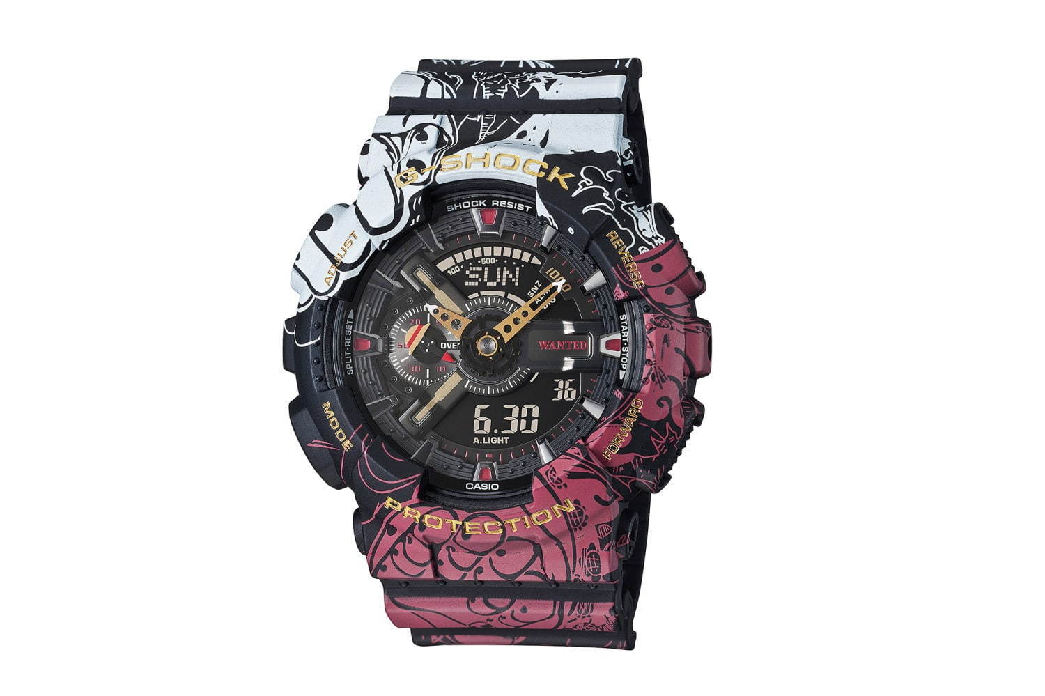 G Shockから ワンピース ドラゴンボールz コラボ腕時計 成長するルフィ 孫悟空イメージ ファッションプレス