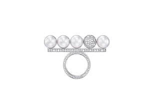 Tasaki新作ジュエリー バランス 10 パール ダイヤモンド を用いたリング ネックレス ファッションプレス