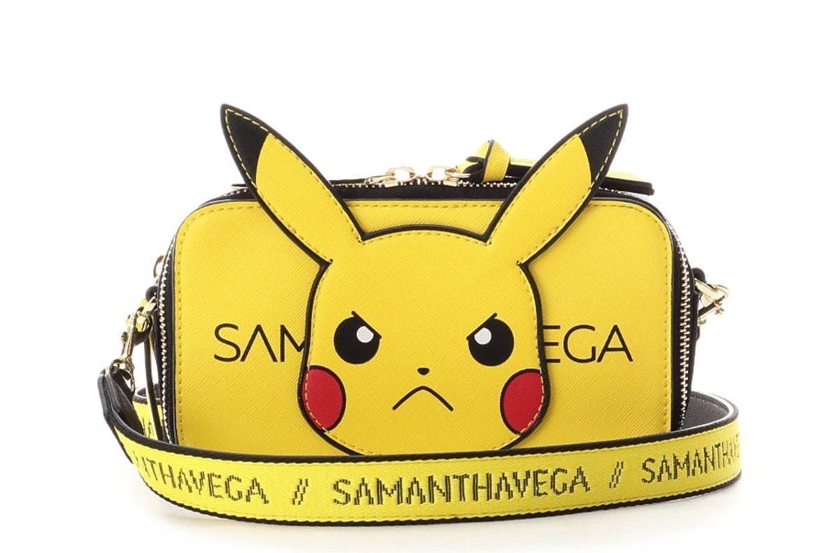 サマンサベガの「ポケモン」バッグ、“ピカチュウ＆イーブイ”の顔