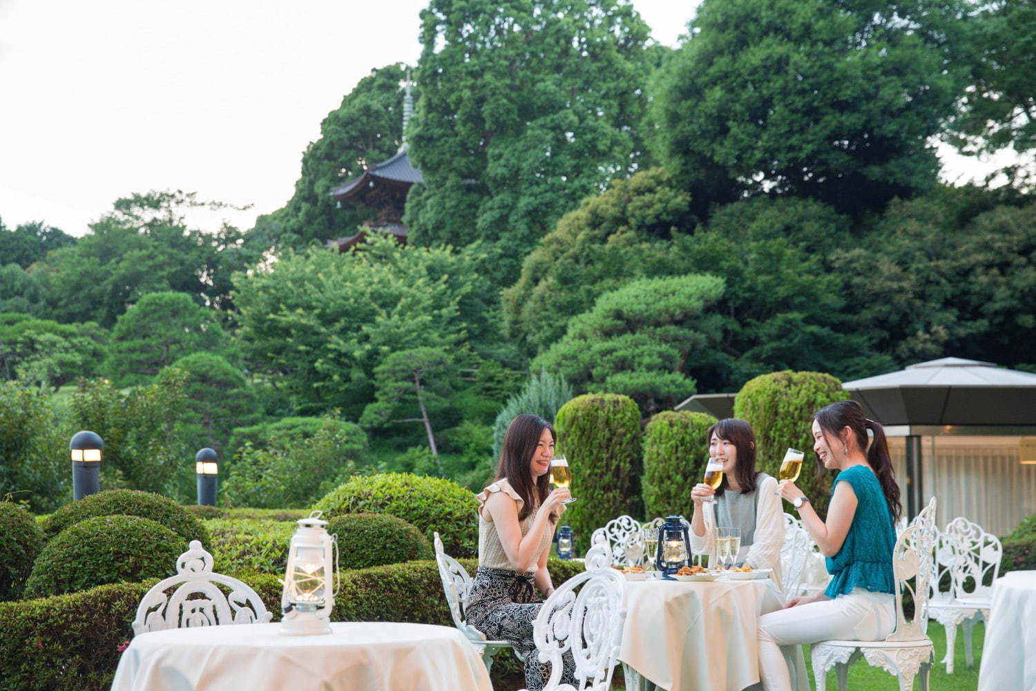 ホテル椿山荘東京で シャンパンガーデン シャンパン4種が飲み放題 庭園のビアガーデンも初開催 ファッションプレス