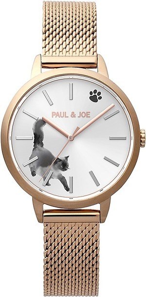 ポール & ジョーの新作腕時計「インクキャット」猫が文字盤の上を歩く ...