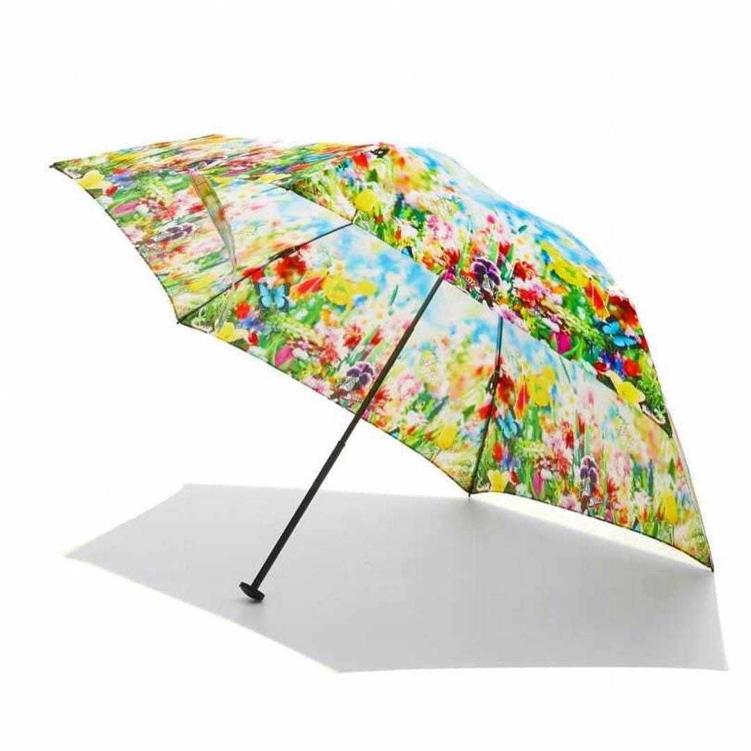 蜷川実花のM / mika ninagawa“花柄”グラフィックの折りたたみ傘 