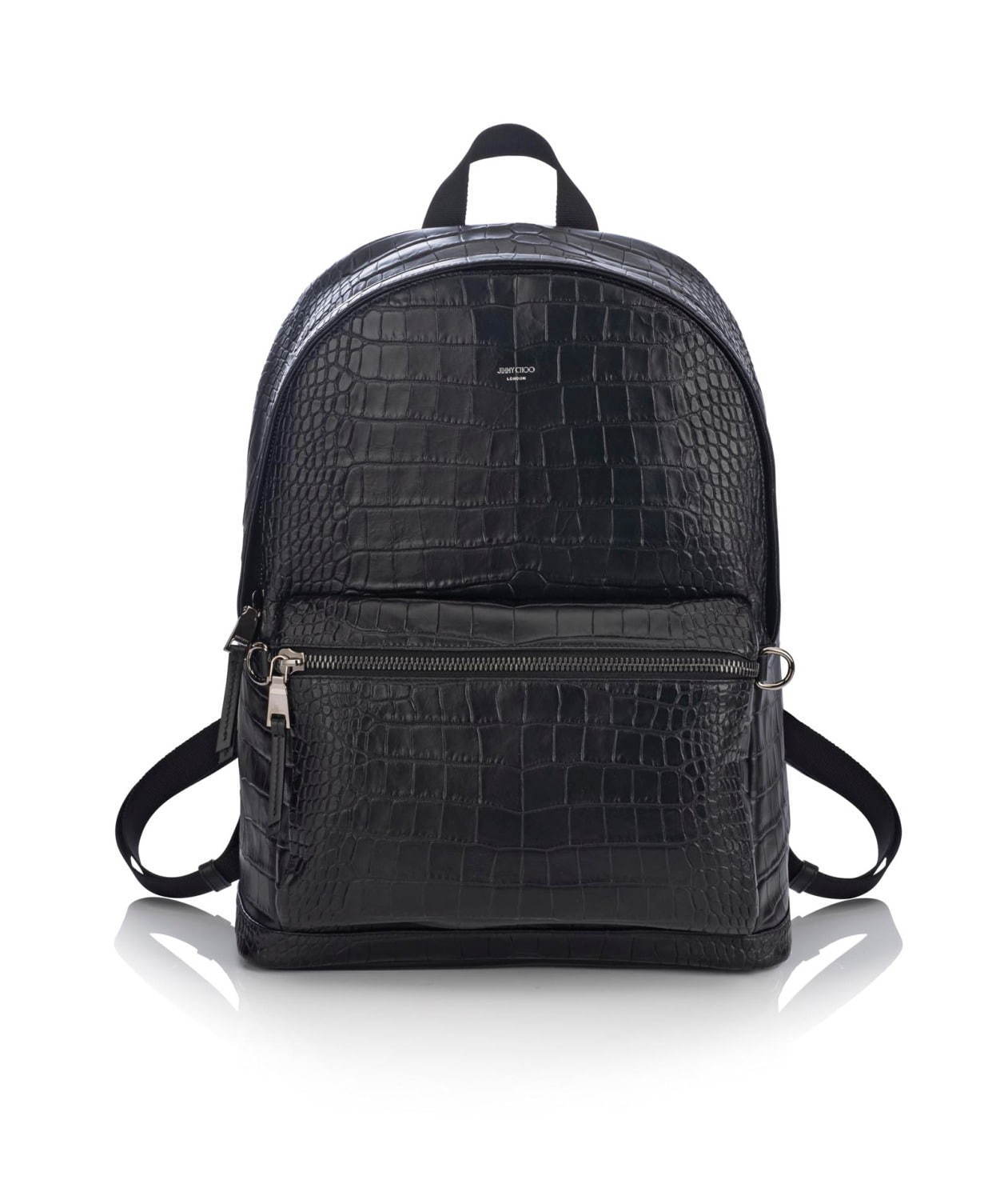 ジミー チュウの新作メンズバッグ レザーグッズ クロコダイルエンボスのバックパックや財布など ファッションプレス