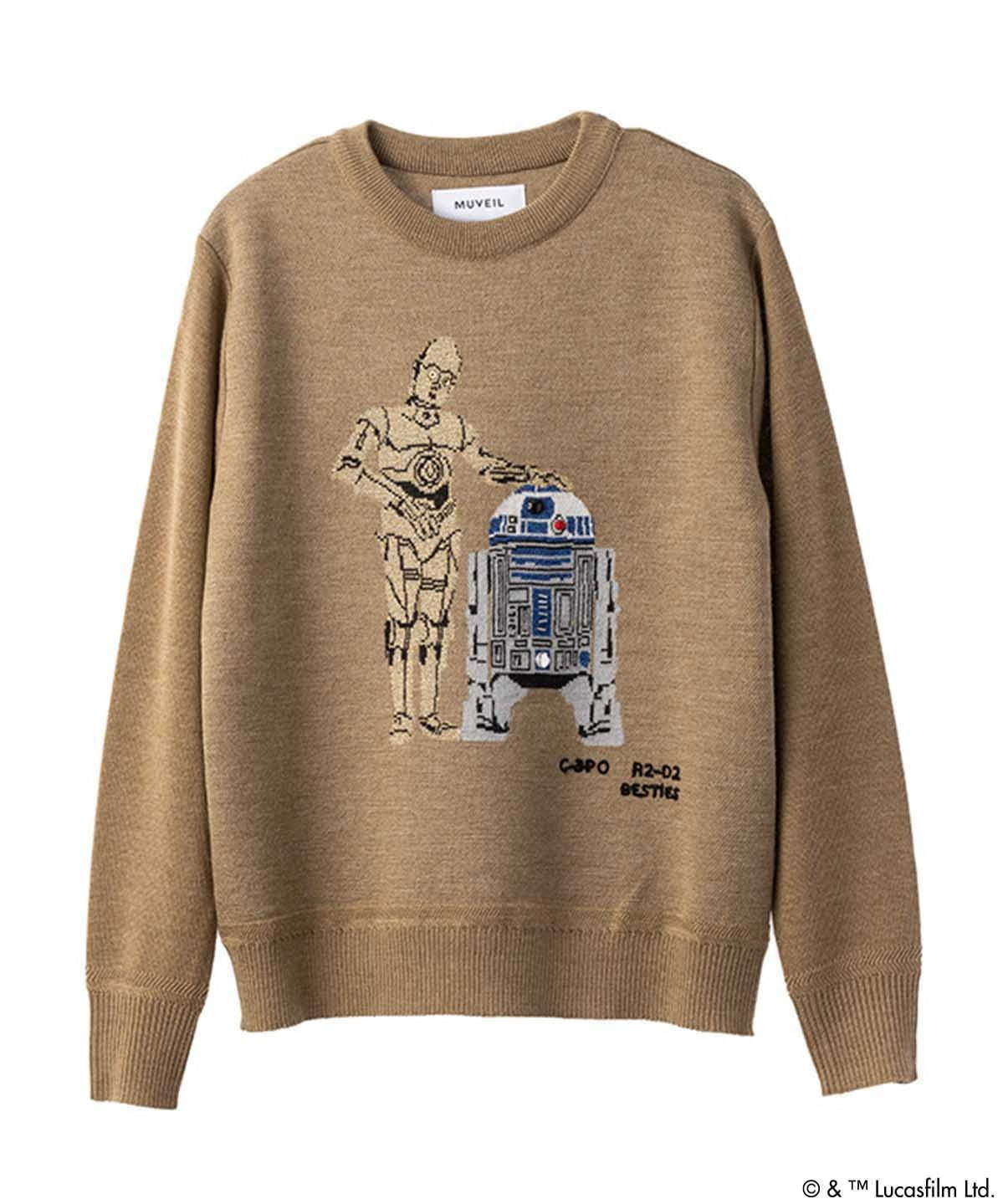 写真2/31｜ミュベール、「スター・ウォーズ」R2-D2とC-3POのセーター 