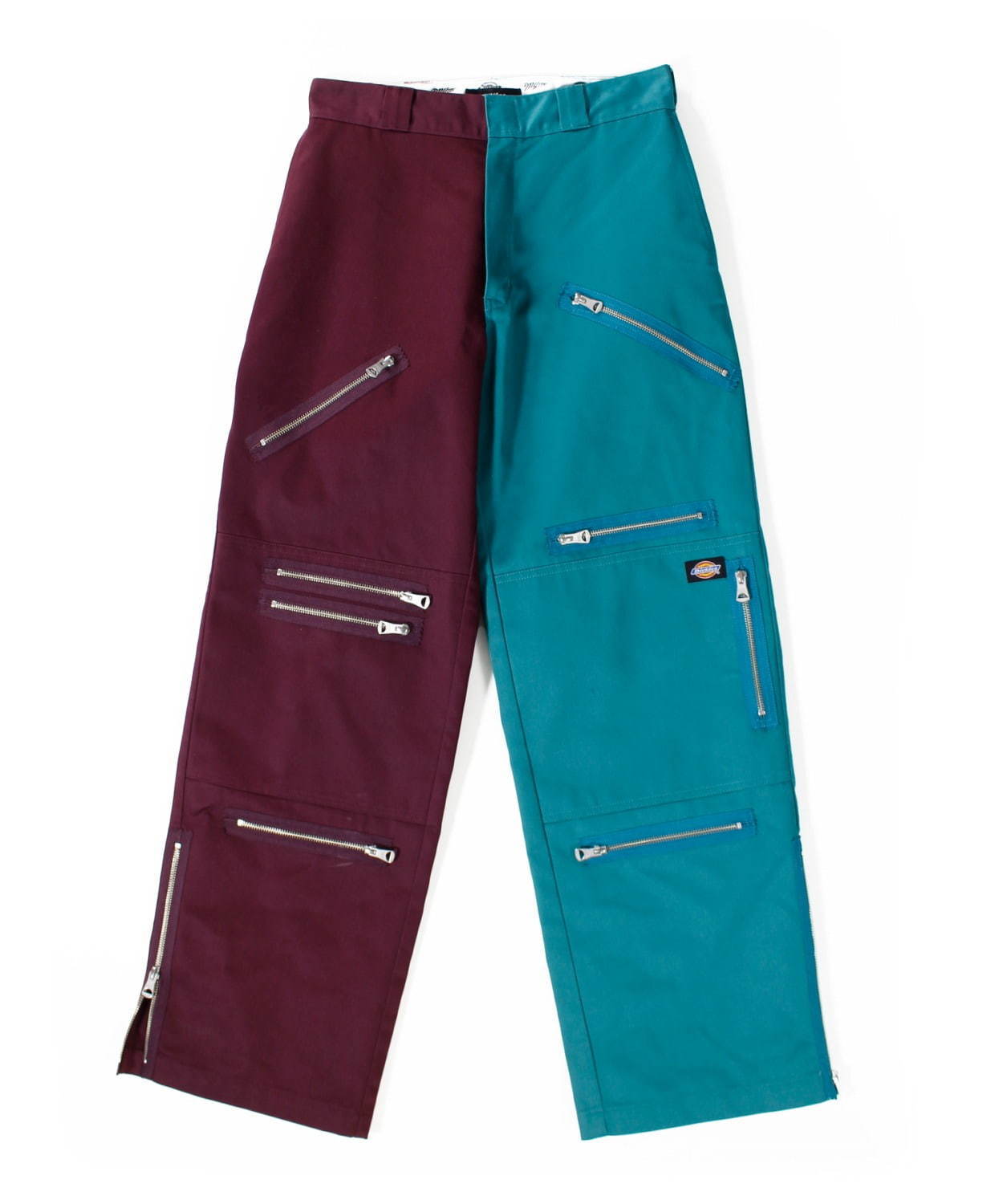 マイン×ディッキーズのコラボパンツ、フロント＆バックにジップを配したボンテージ風パンツ｜写真6