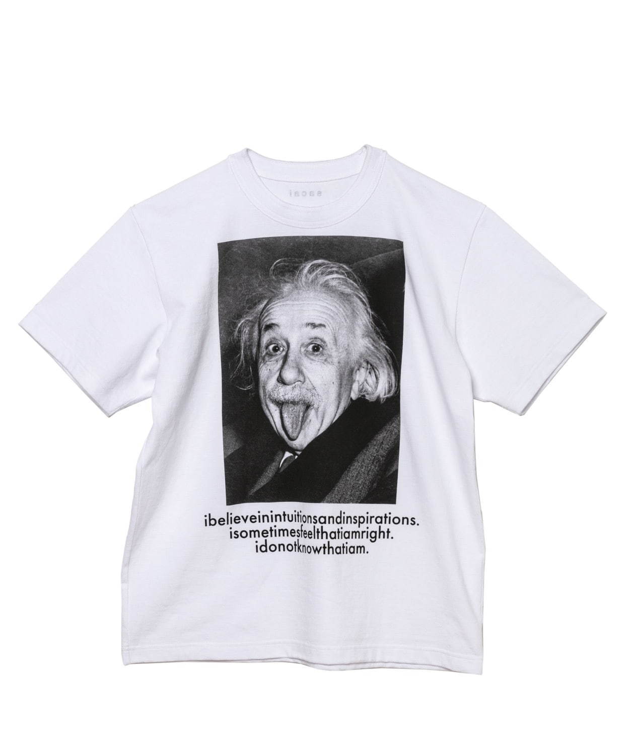 sacai Einstein Tシャツ
