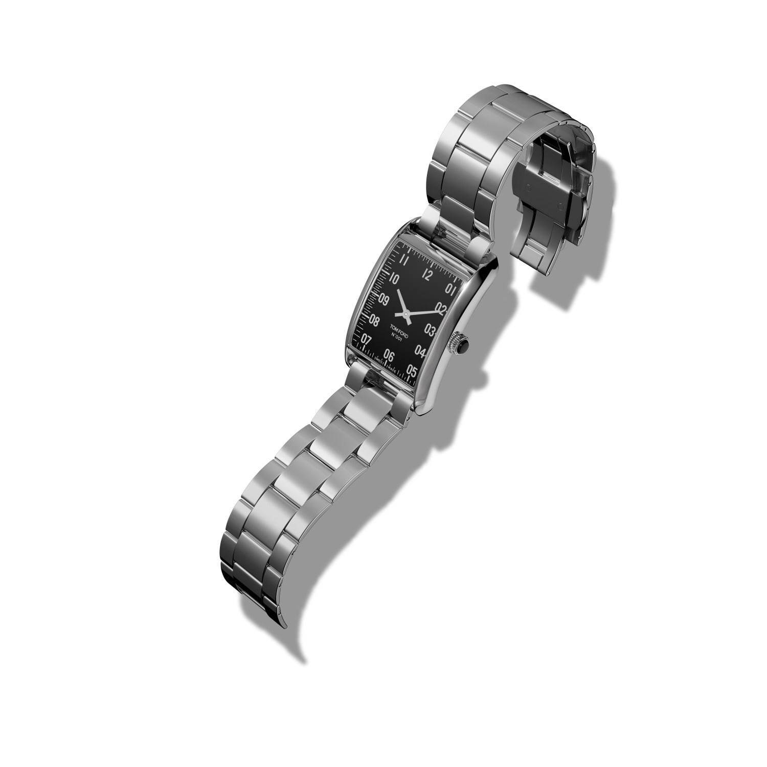 トム フォードの“ストラップ付替自由な”腕時計ケース「N.001」に新作3