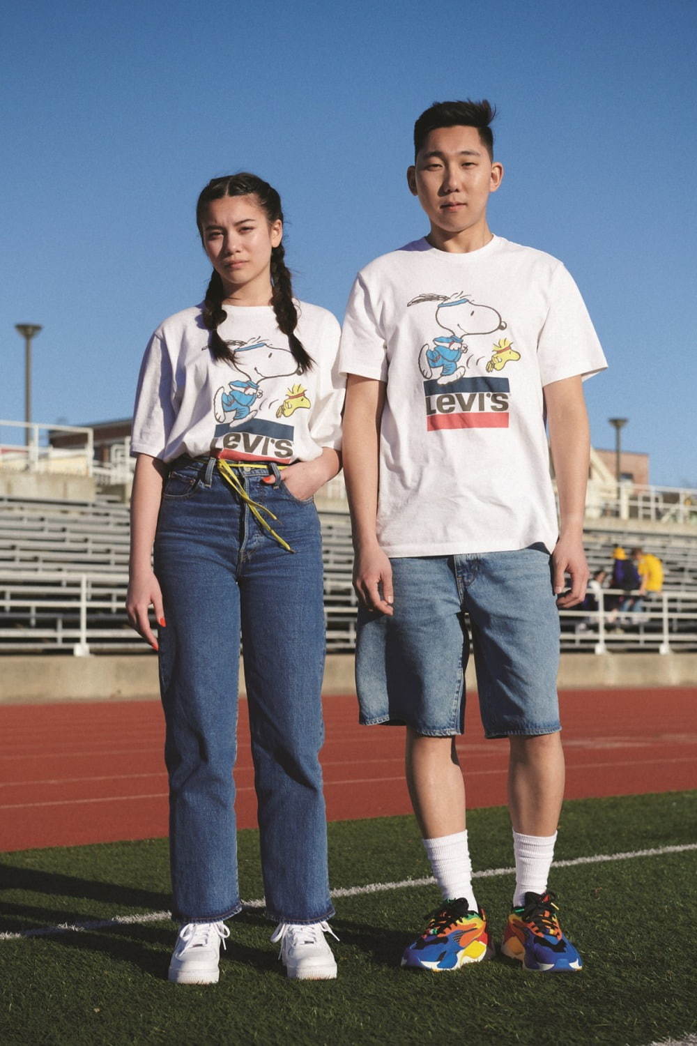 リーバイス×ピーナッツ“スヌーピー”のTシャツやスウェット、80年代スポーツウエアから着想｜写真29