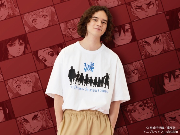 GU『鬼滅の刃』とコラボTシャツ、TVアニメ版の名シーンを再現 - “厄除の面”モバイルケースも｜写真20