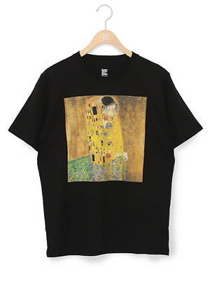 グラニフ×画家・クリムトのコラボTシャツ、《接吻》《水蛇 Ⅱ》など