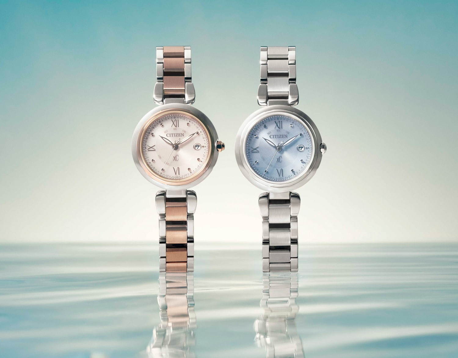 シチズン クロスシー新作レディース腕時計 水面の波紋 着想ケース 透明感のあるカラーで ファッションプレス