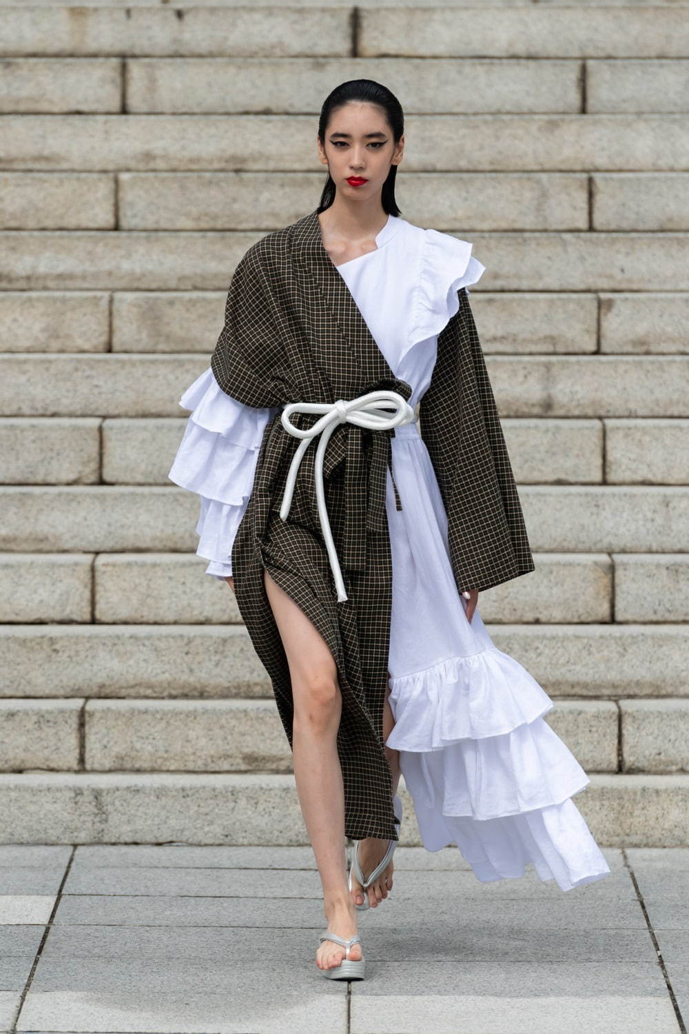 アツシ ナカシマ 21年春夏コレクション 和魂洋才 特攻服や日本画 和の魂 を宿した洋服たち ファッションプレス