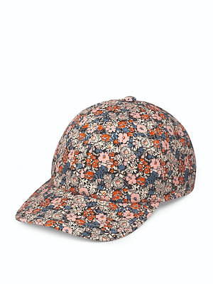 GUCCI グッチ コラボ リバティロンドン キャップ 帽子 お花 黒 公式