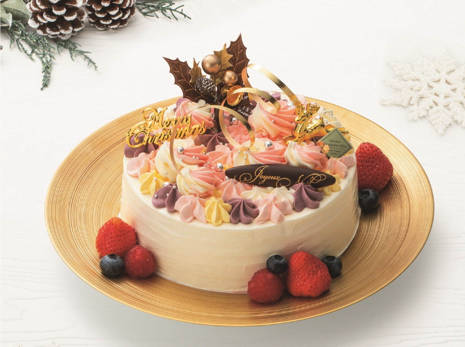 写真10 16 東急百貨店 渋谷ヒカリエ 渋谷スクランブルスクエアのクリスマスケーキ フラワーボックス型ケーキなど ファッションプレス