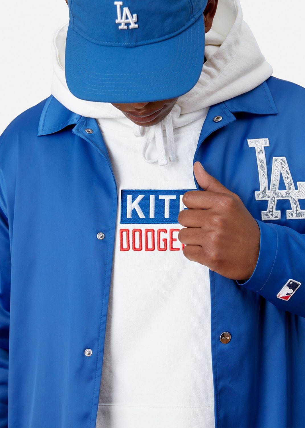 KITH × DOGERS MLB ドジャース　パーカートップス
