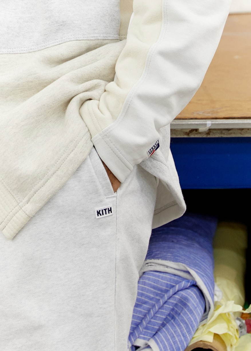 KITH×ラッセルアスレティックのコラボパーカー＆ショーツ、ヴィンテージ生地をパッチワークした1点物｜写真40