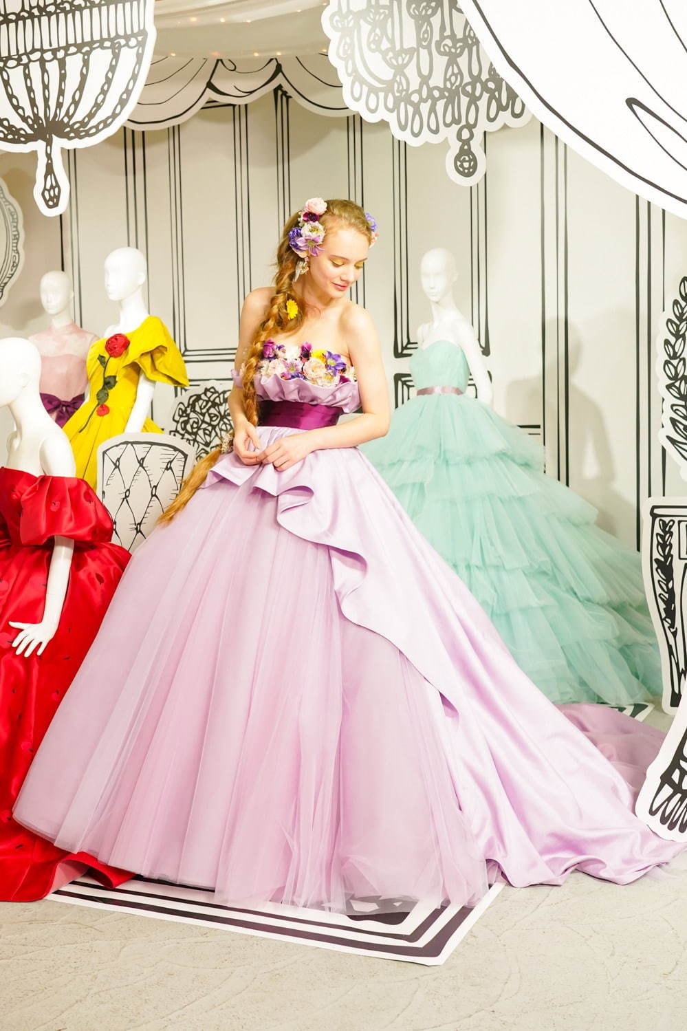 写真9 52 ディズニープリンセスの新作ウエディングドレス シンデレラや白雪姫モチーフ 三浦大地がデザイン ファッションプレス