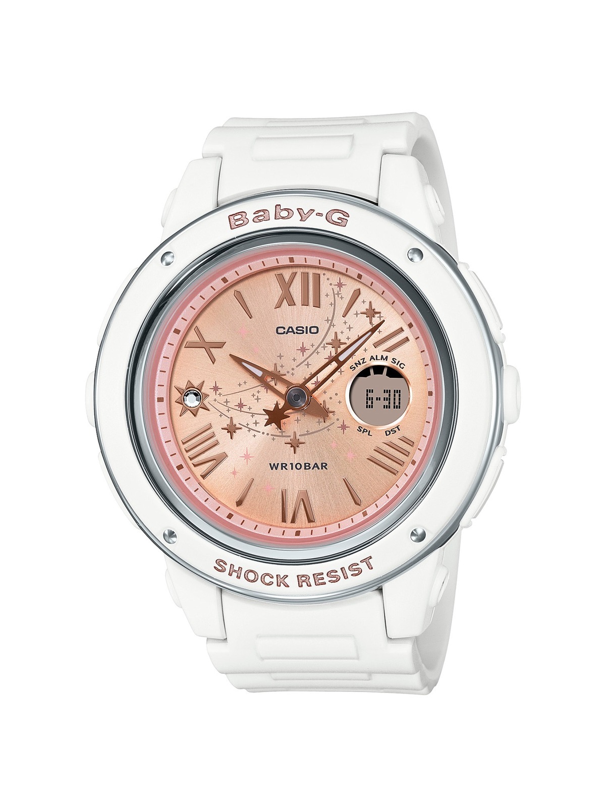 【新品・未使用】BABY-G 腕時計 スター・ダイアル・シリーズ　パステルピンク