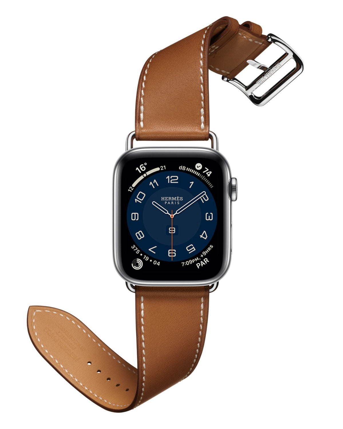 Apple Watch Hermès - 44mmケース用バンド（黒）-connectedremag.com