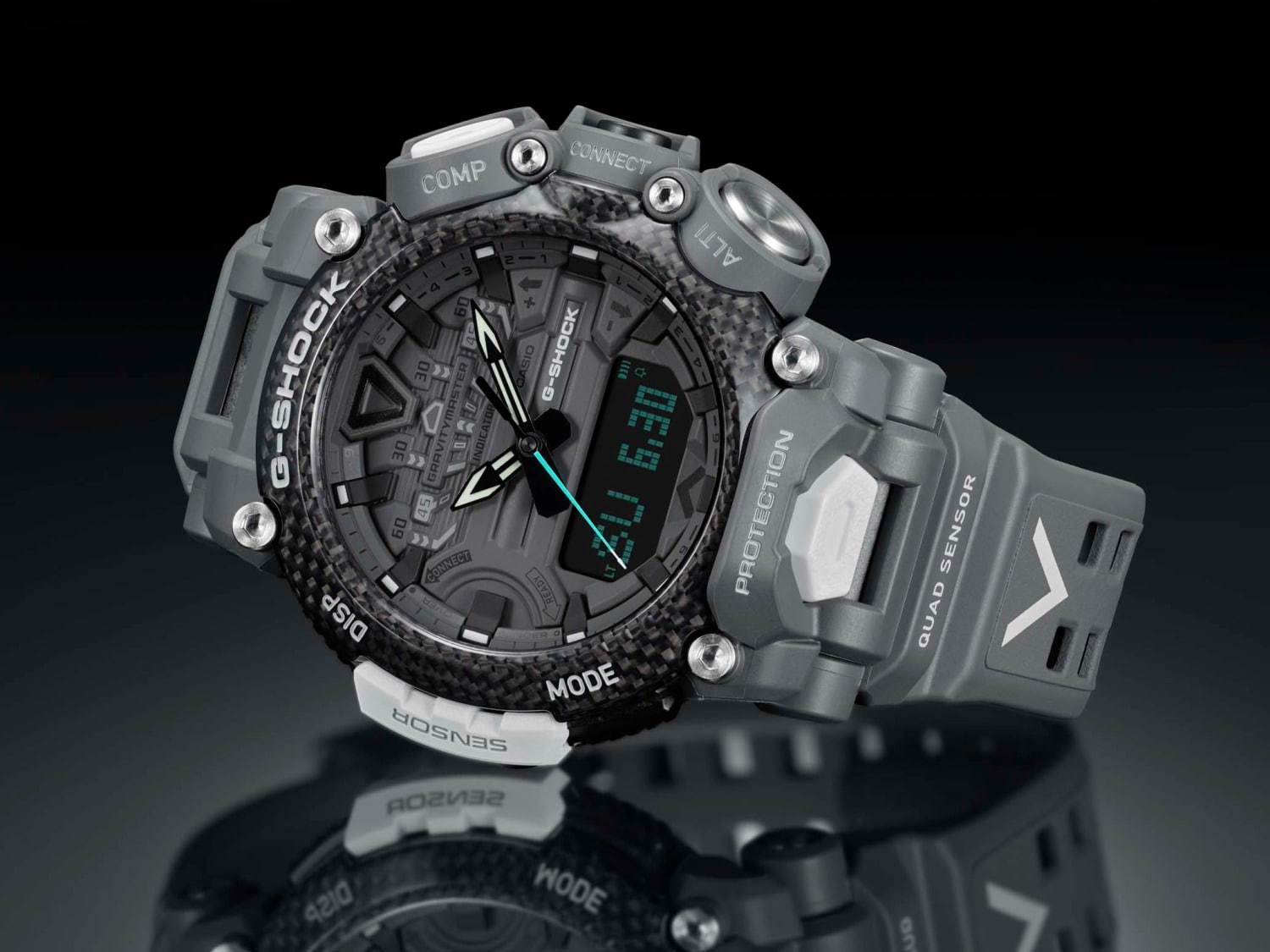 G-SHOCK×ロイヤルエアフォース(RAF)のコラボ腕時計、ステルス機をイメージした配色｜写真4