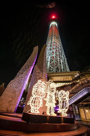 東京スカイツリータウンのクリスマス 約40万球が点灯するイルミネーションや限定ライティング ファッションプレス