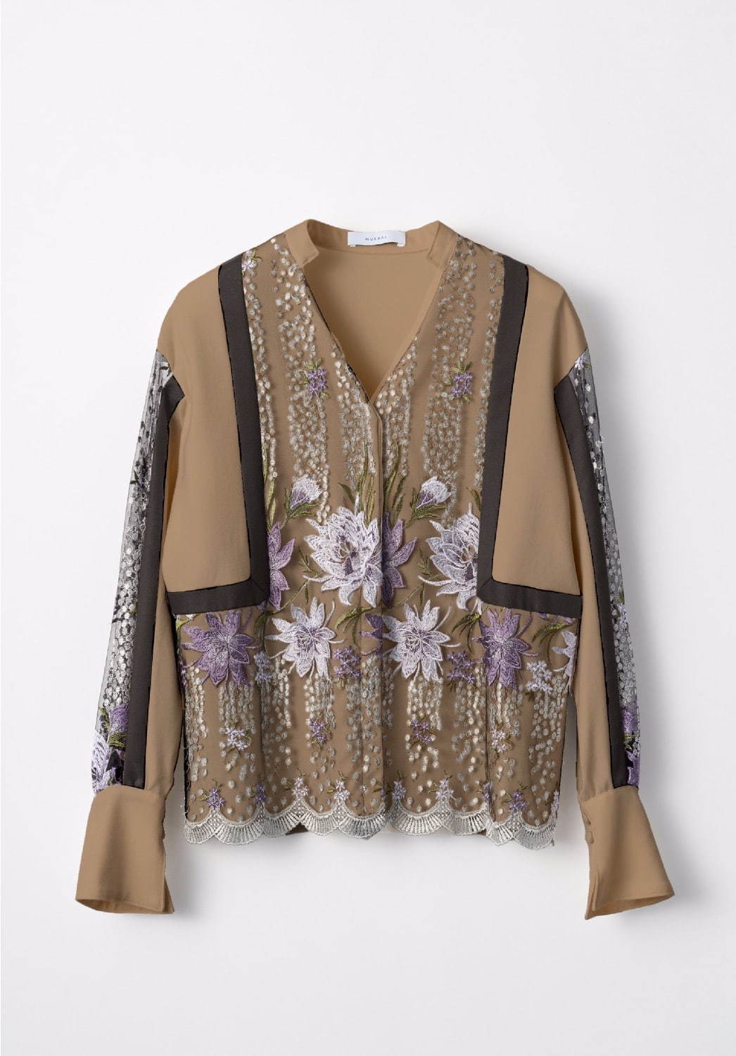 MURRAL 】Framed flower blouse ミューラル レース | www.innoveering.net