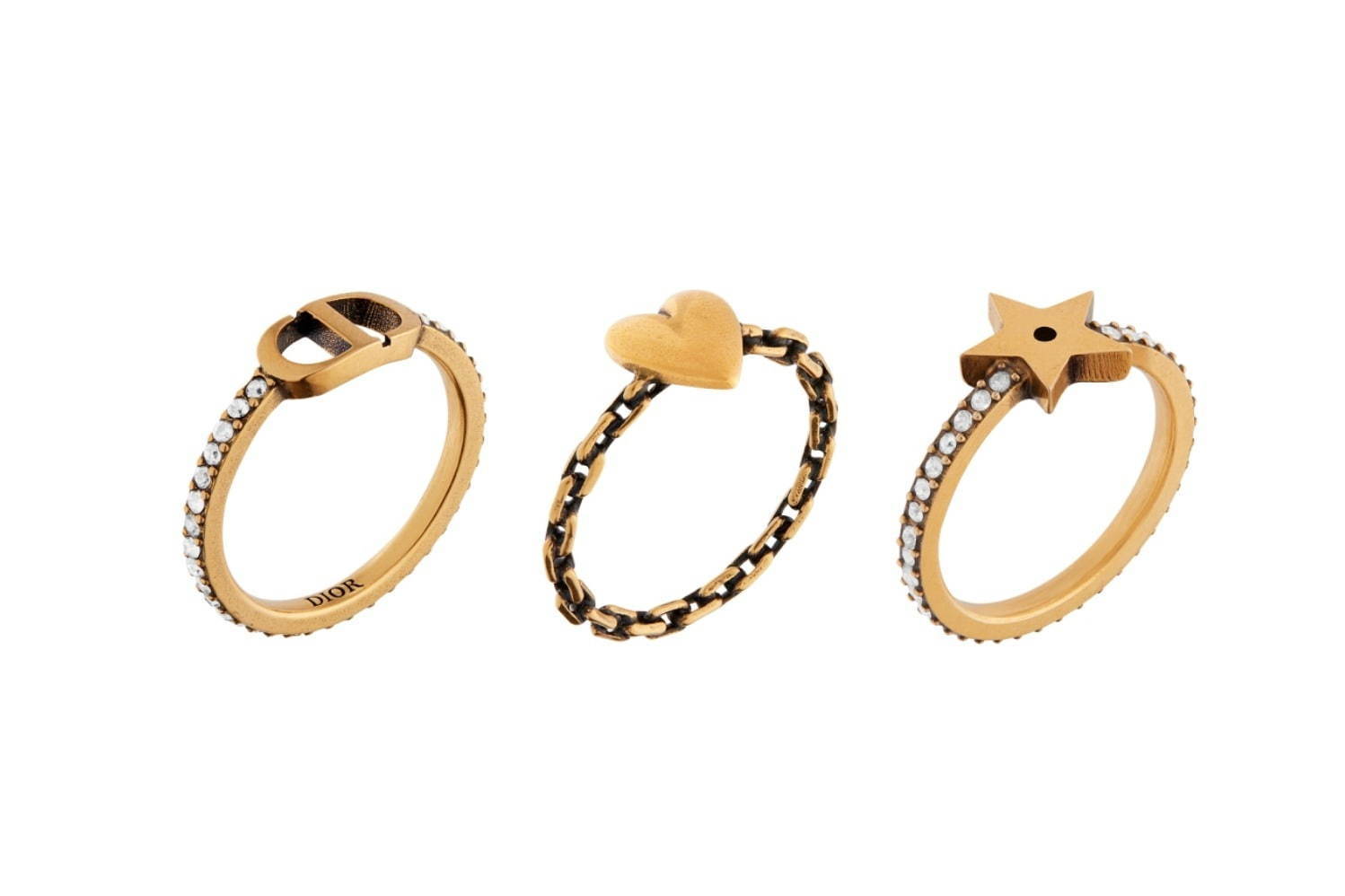 Dior クリスチャンディオール　リング　指輪　パール　スター　星