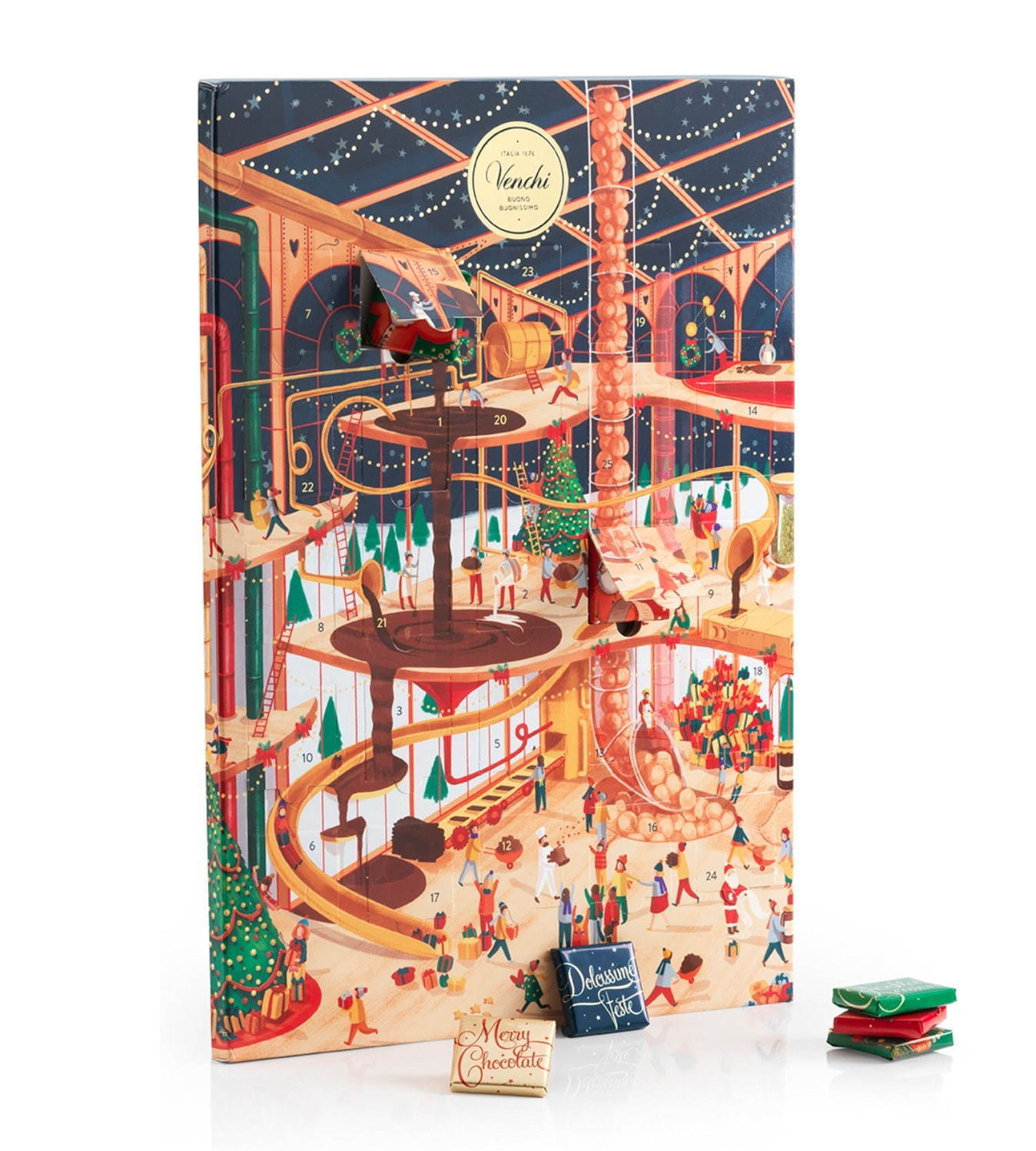 ヴェンキの2020年クリスマスチョコ、“チョコレート工場”着想のアドベントカレンダーなど｜写真5