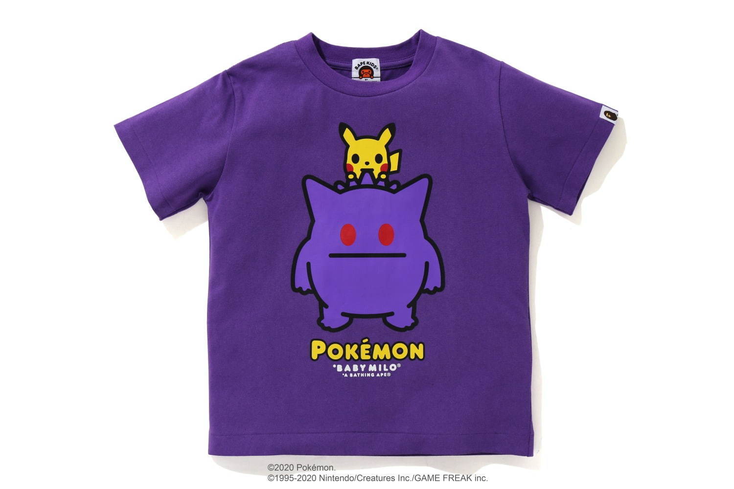 ポケモン×ア ベイシング エイプ、ベイビーマイロ風ポケモンTシャツやピカチュウの耳付きフーディー｜写真105