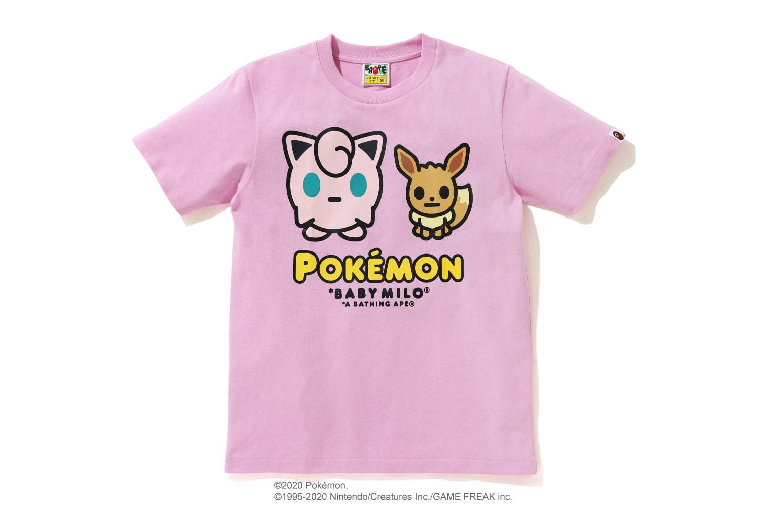 ポケモン×ア ベイシング エイプ、ベイビーマイロ風ポケモンTシャツやピカチュウの耳付きフーディー｜写真79