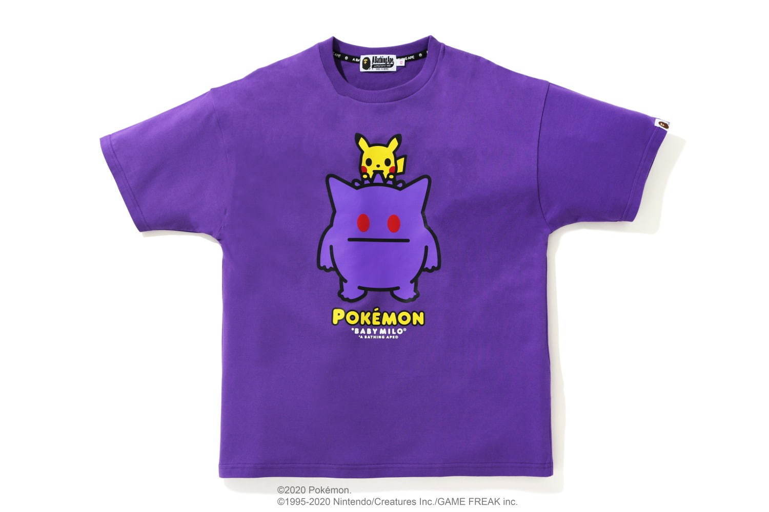 ポケモン×ア ベイシング エイプ、ベイビーマイロ風ポケモンTシャツやピカチュウの耳付きフーディー｜写真21