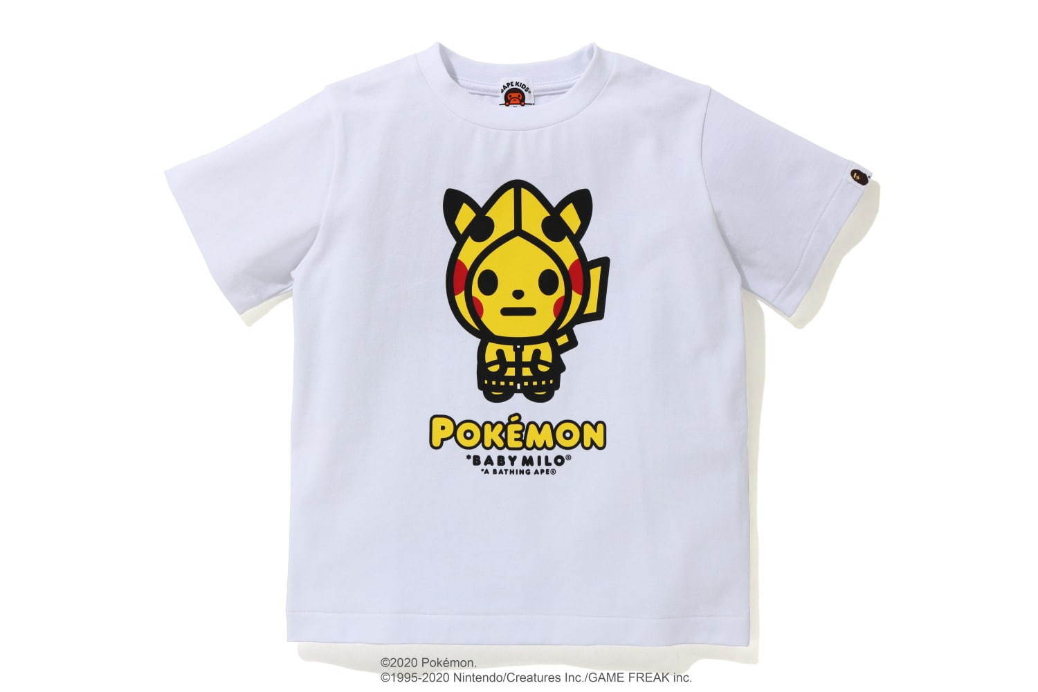 ポケモン×ア ベイシング エイプ、ベイビーマイロ風ポケモンTシャツやピカチュウの耳付きフーディー｜写真90