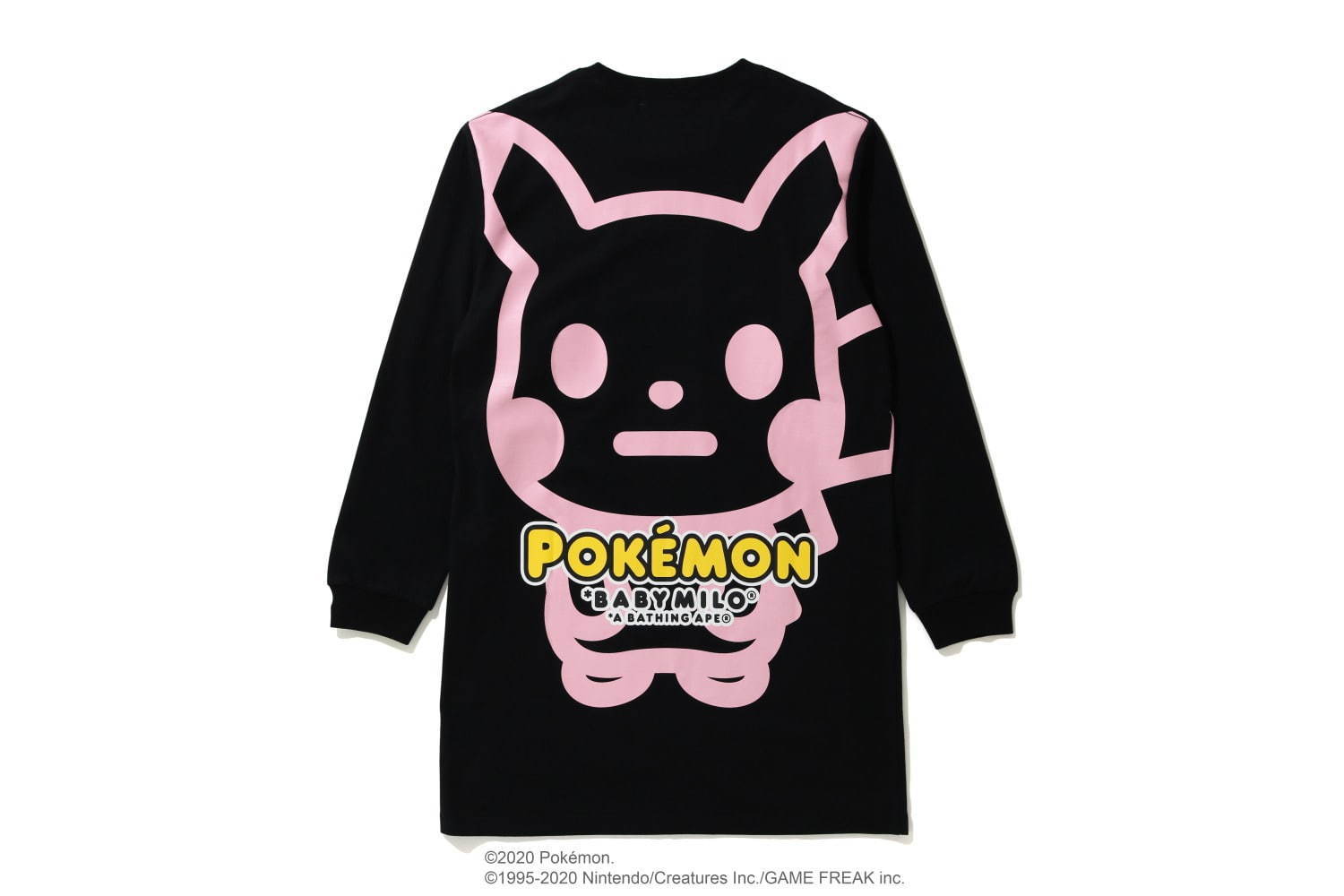 ポケモン×ア ベイシング エイプ、ベイビーマイロ風ポケモンTシャツやピカチュウの耳付きフーディー｜写真45