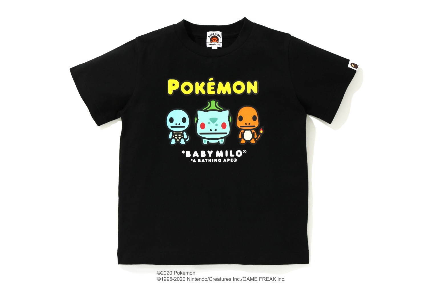 ポケモン×ア ベイシング エイプ、ベイビーマイロ風ポケモンTシャツやピカチュウの耳付きフーディー｜写真92