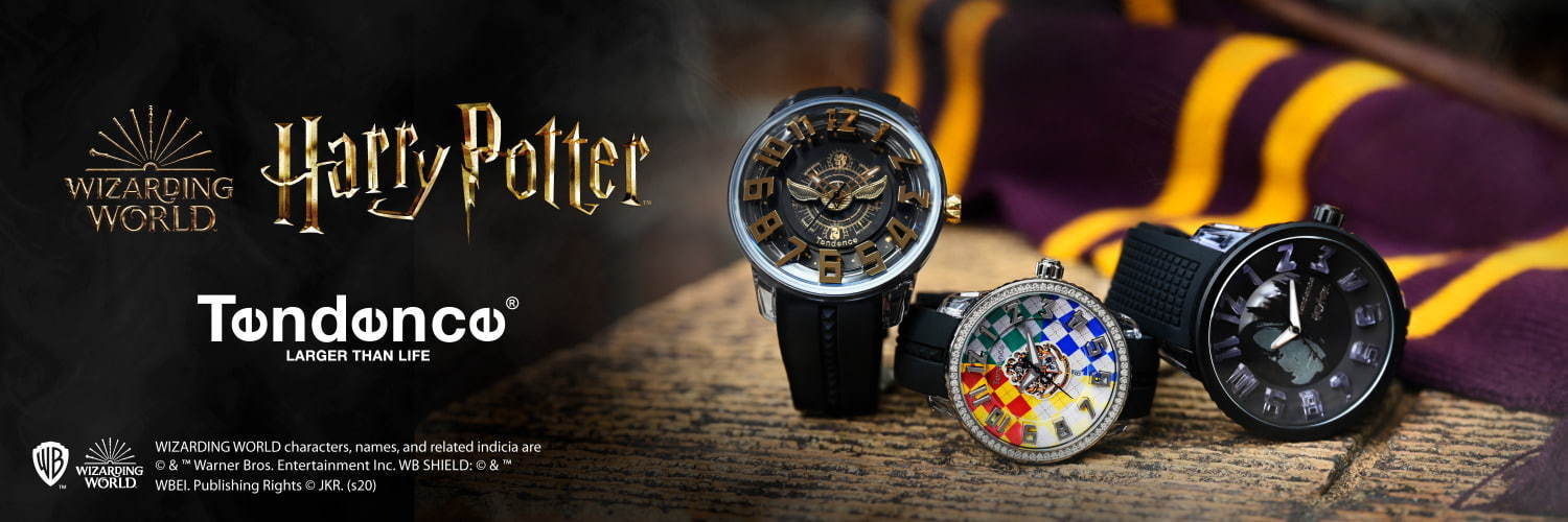 テンデンス×「ハリー・ポッター」の腕時計、魔法の杖の秒針や ...