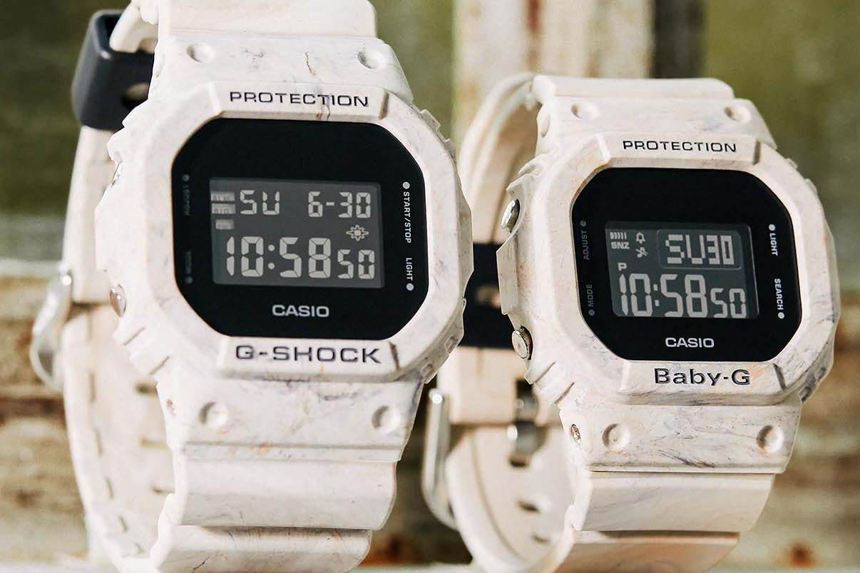 G-SHOCKから“地層”モチーフの新作、都市生活＆アウトドアの両方に