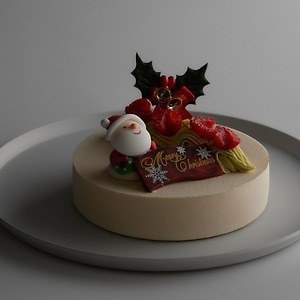 モンサンクレールのクリスマスケーキ ツリー に見立てたピスタチオのケーキや蜂蜜 チーズムース ファッションプレス