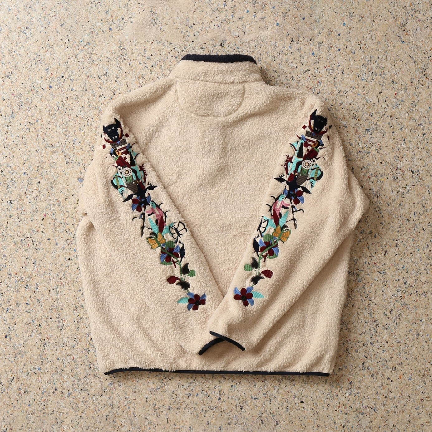 doublet wism別注 カオス刺繍 フリース プルオーバー | www