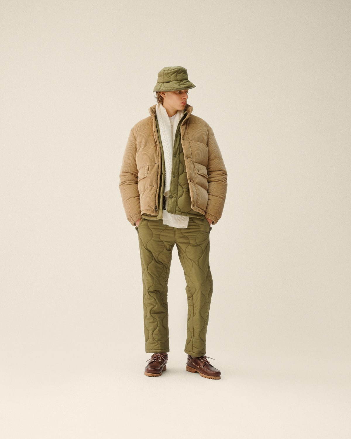 aime leon dore wool rich バケット　ハット　ダウン