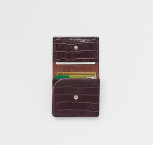 エンダースキーマの新作レザー小物＆バッグ、クロコ型押しのミニ財布や