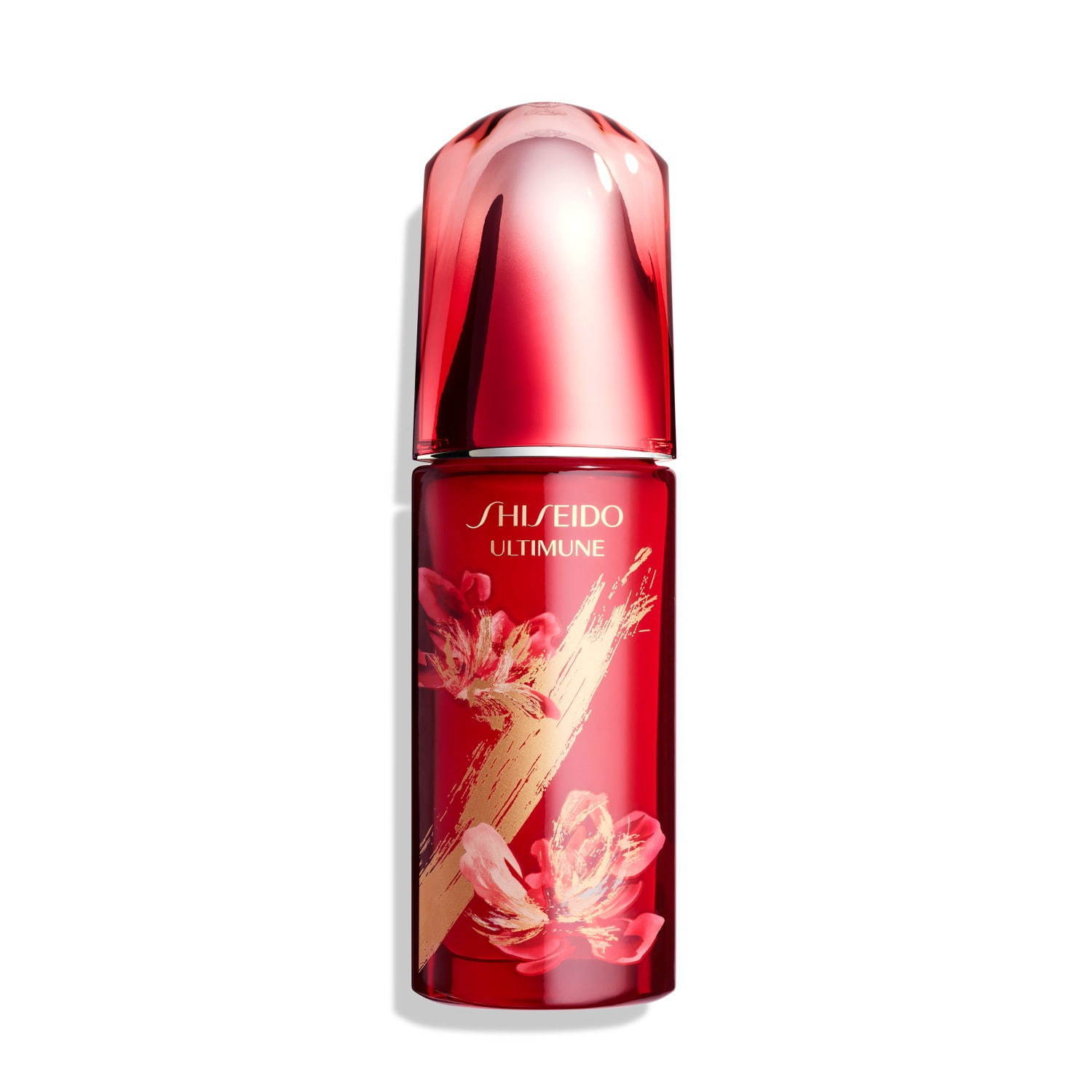 SHISEIDO人気美容液「アルティミューン」“真っ赤な花”が咲き誇る限定