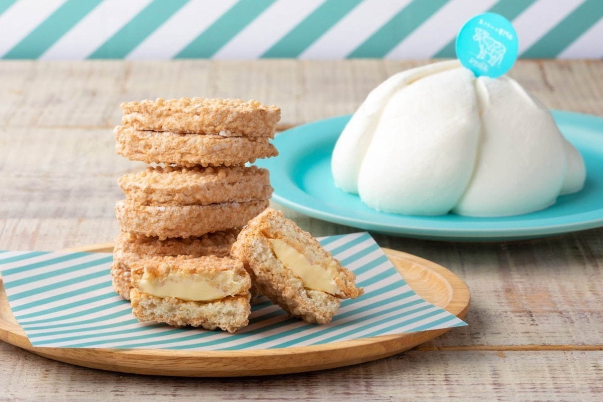 生クリーム専門店ミルクの ミルキーダックワーズ サクサクしっとり焼き菓子 なめらかクリーム ファッションプレス