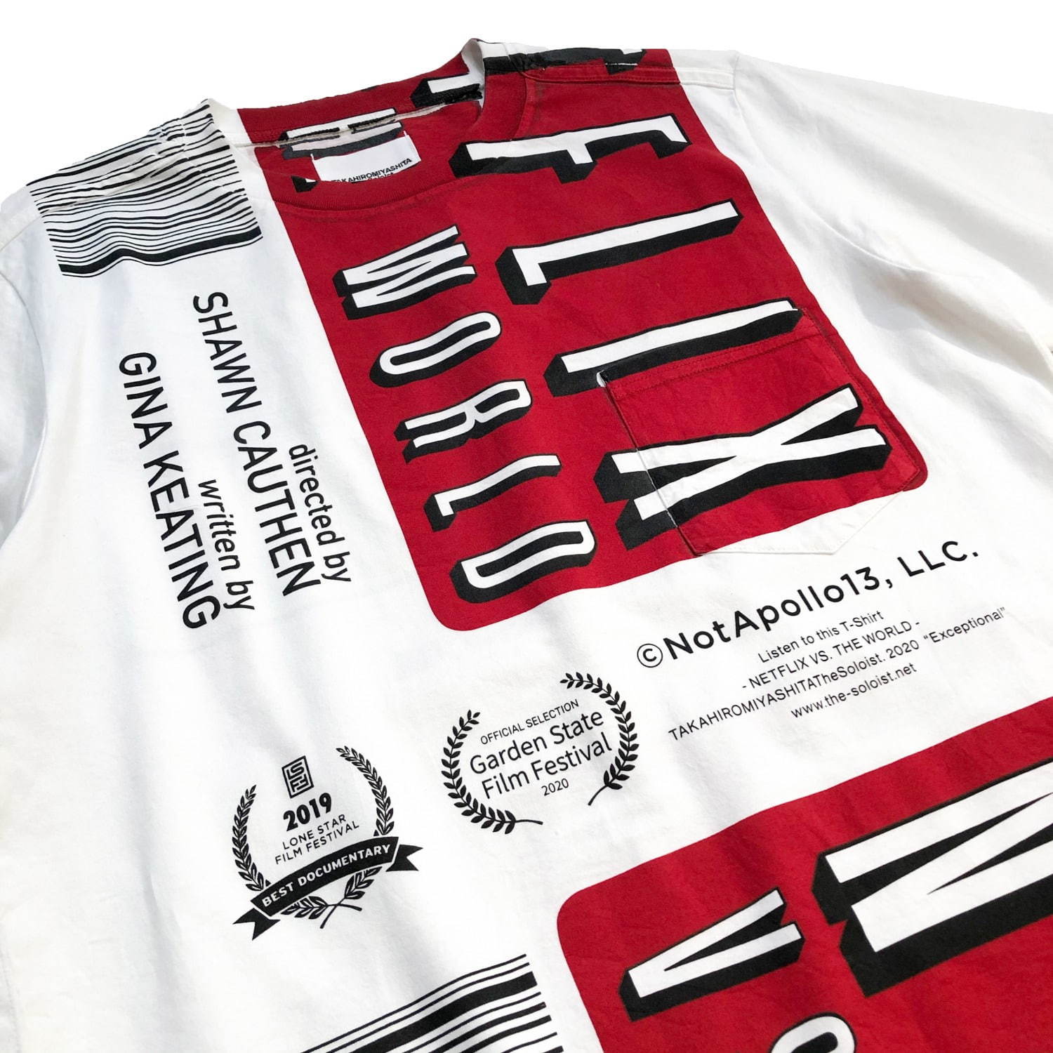 写真5 5 タカヒロミヤシタザソロイスト Netflix 社外秘ドキュメンタリーとコラボ 限定ロゴtシャツ ファッションプレス