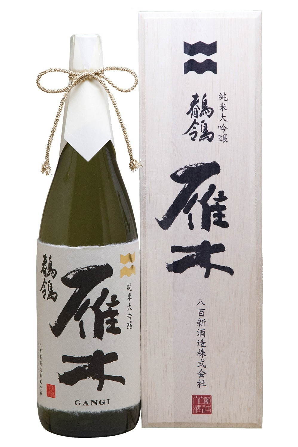 雁木 純米大吟醸 鶺鴒 1,800ml 11,000円(税込) / 720ml 5,500円(税込)