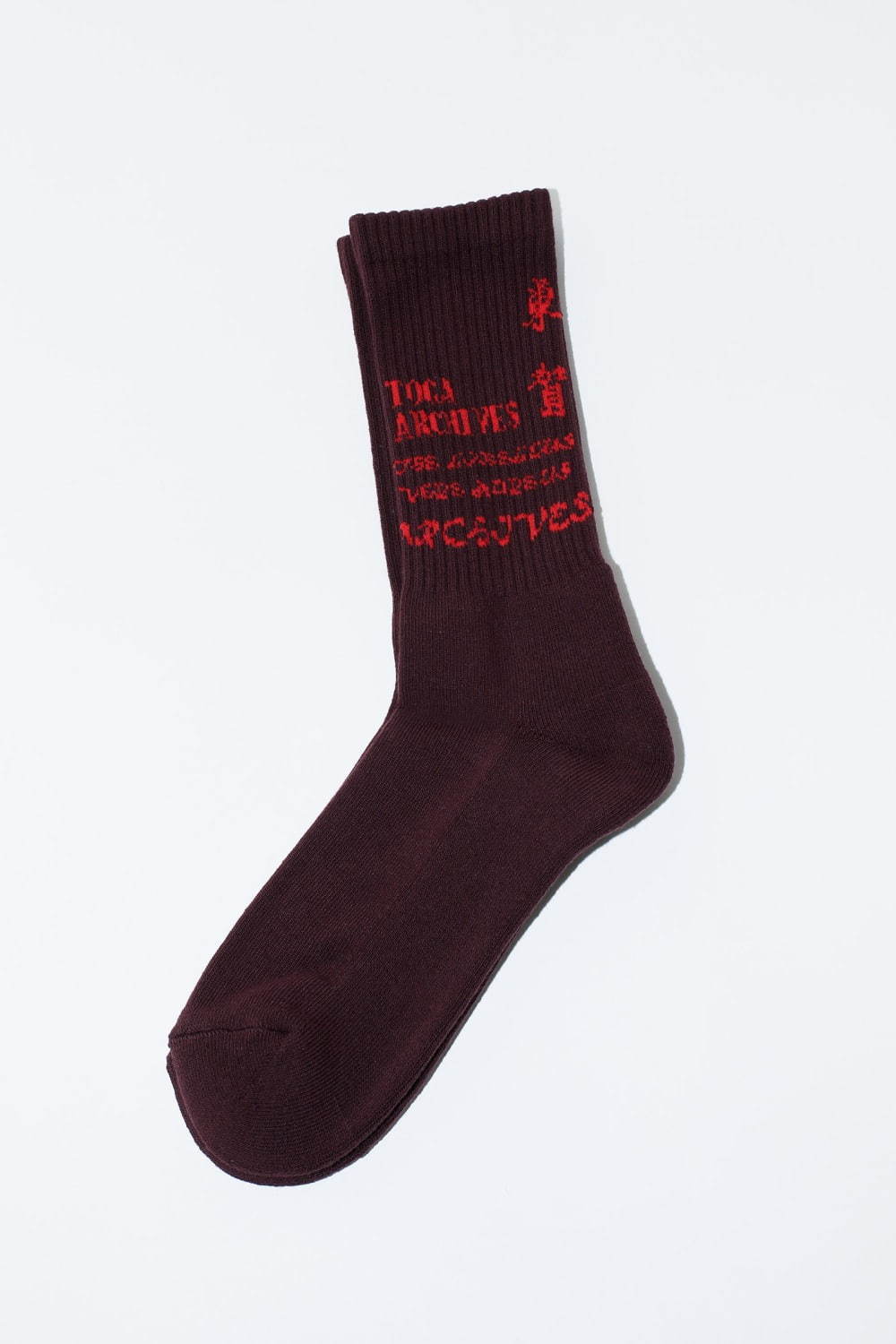 トーガ×タビオの靴下 - “東賀”の文字デザインやシアー素材ソックス、メンズ＆ウィメンズで｜写真22