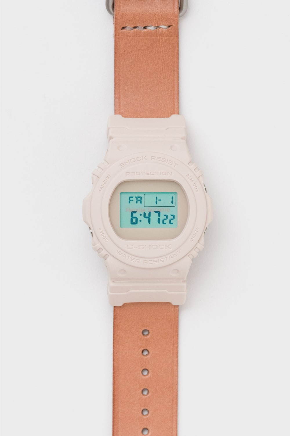エンダースキーマ G Shockの第2弾 デジタル時計とベルトの経年変化で時を刻む腕時計 ファッションプレス