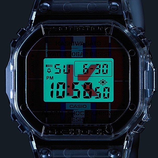 G-SHOCK×佐藤可士和、全27通りの組み合わせが楽しめるスケルトン 