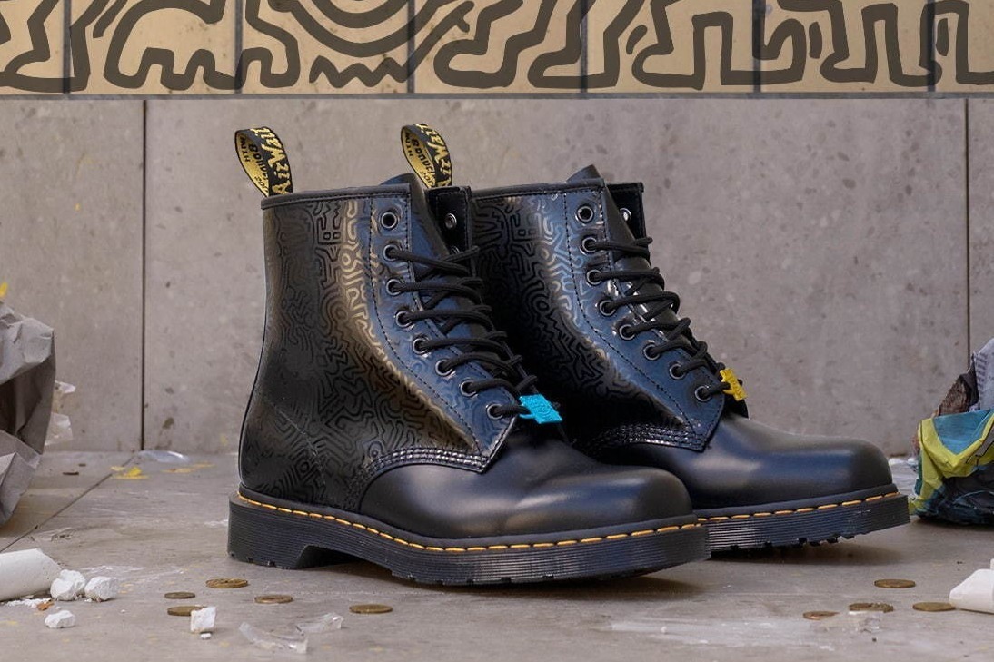 Dr.Martens × Keith Haring 1460 8ホールブーツ-