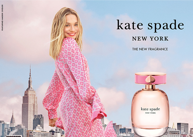 ケイト スペード ワイルドストロベリー バラ 香るフレグランス スペード輝くピンクのボトル ファッションプレス